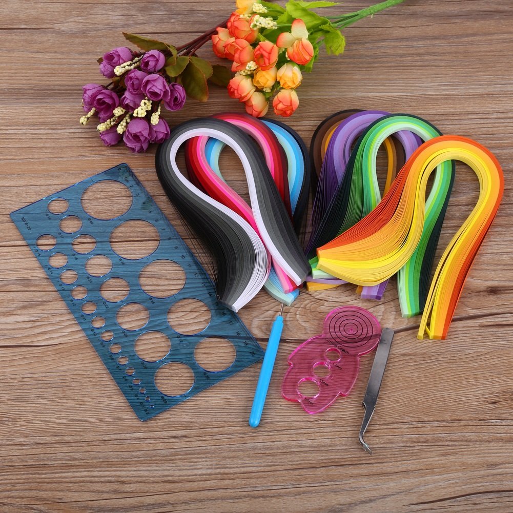 US - Kit Per Quilling Con Carta / Carta E Lavorazione