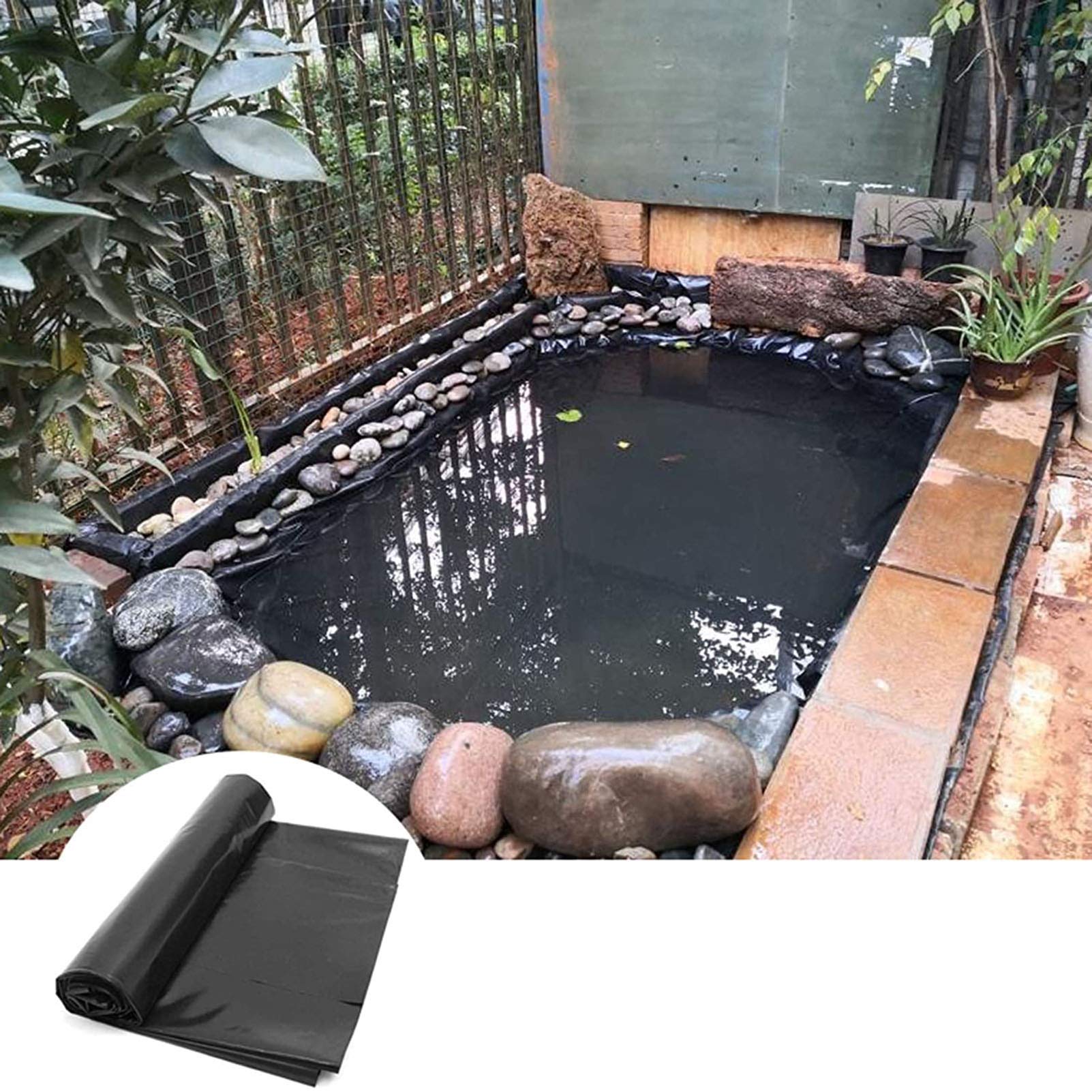 Amazon.co.jp: 人工池用防水シート 0.5mm 厚 HDPE製 プールライナー