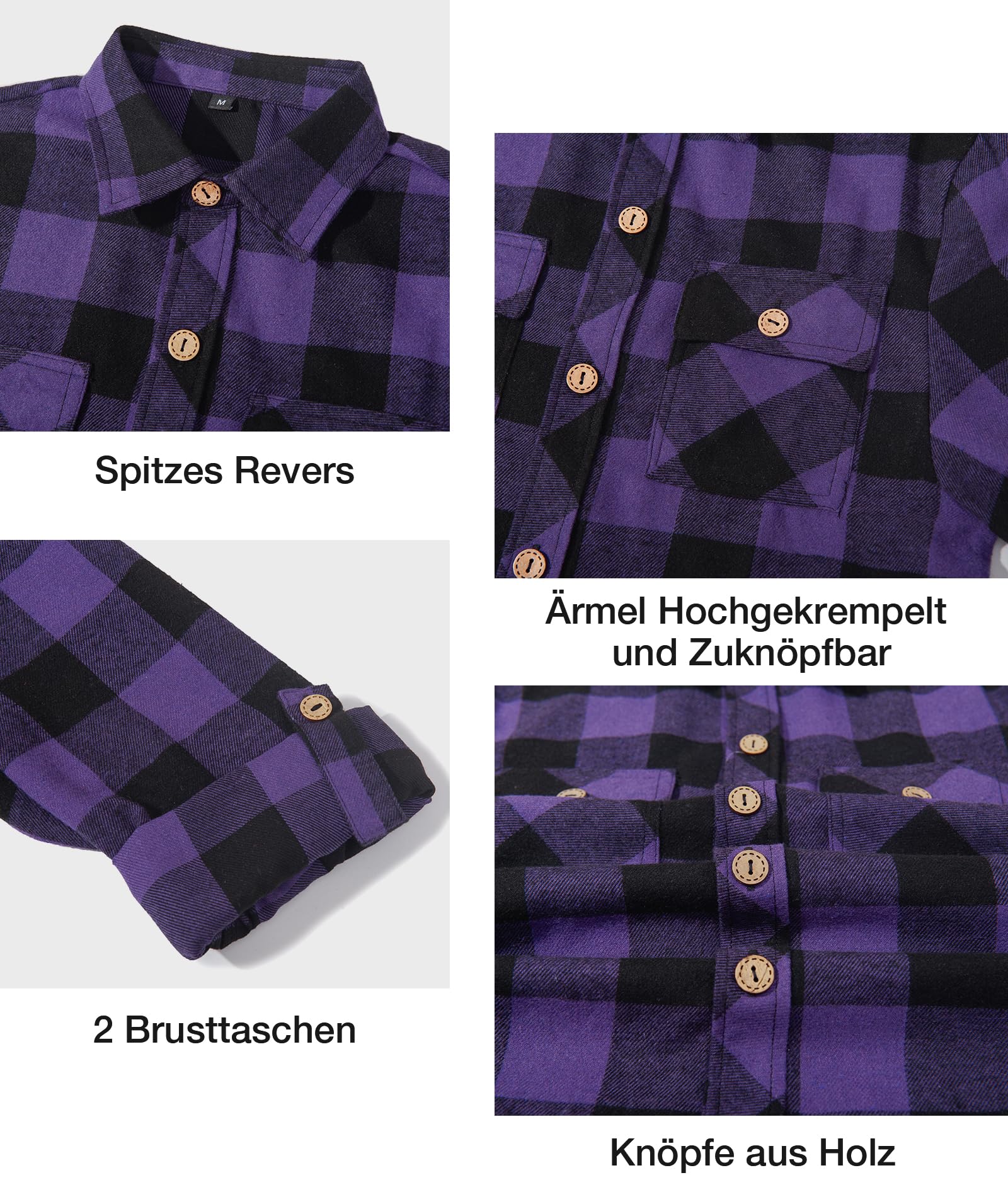 SwissWell Camicia a Quadri Ragazzi Ragazzo Flanella Camicie Bambini Bambino Maniche Lunghe Classica Autunno Inverno Camicia