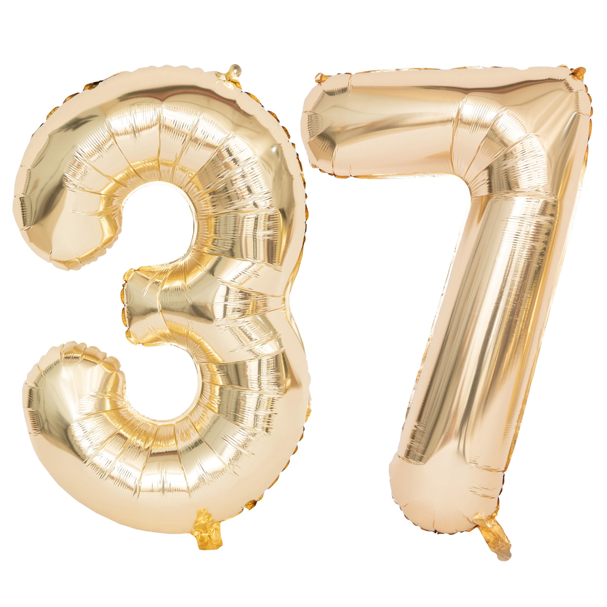 40 "Light Gold number 1 Balloon White Gold Giant birthday balloon Helium Champagne gold number balloons baby shower happy birthday decorations Valentine's Day wedding Digital 1 — view 213