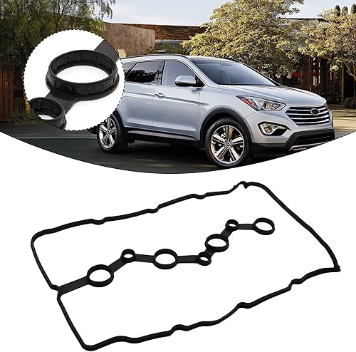 Miniatura 6 de Junta de tapa de válvula 22441-2GGB0 Reemplazo para Hyundai Sonata Santa Fe 2.0L 2.4L 2015-2020 Reemplazo para Kia Sorento Optima 2.0L 2.4L 2016-2020
