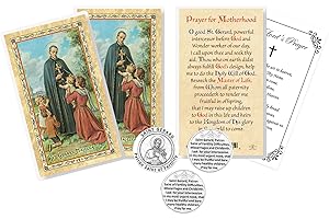 St Gerard Prayer Card Motherhood Cardstock - Fertility Prayer Set(7 Items)