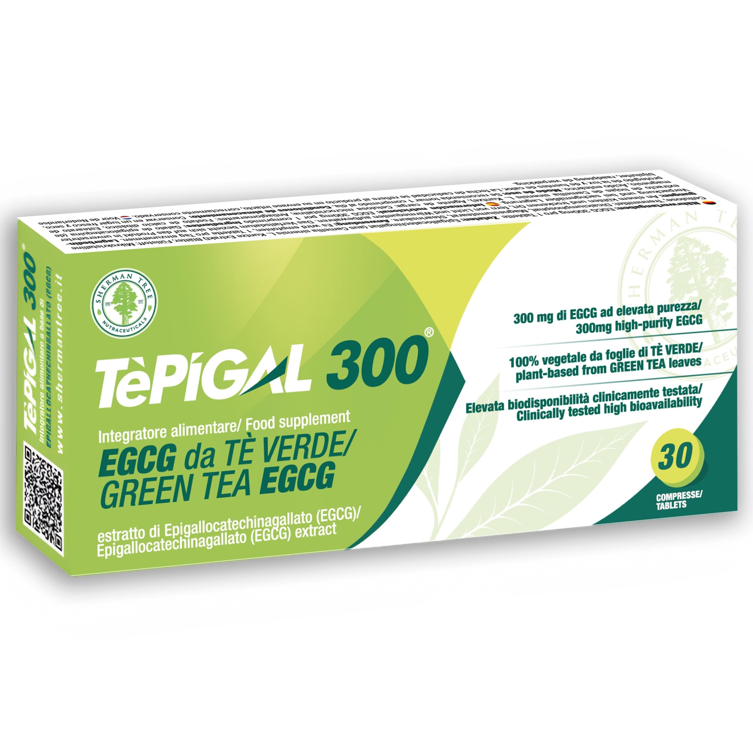 EGCG da tè verde ≥95% - Stimolante metabolico, blocca-fame, energizzante
