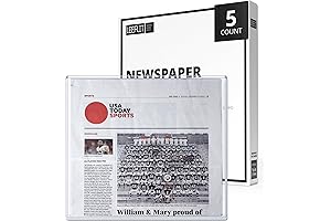 Durable Newspaper Protector Sleeves: Keep Your Newspapers Pristine