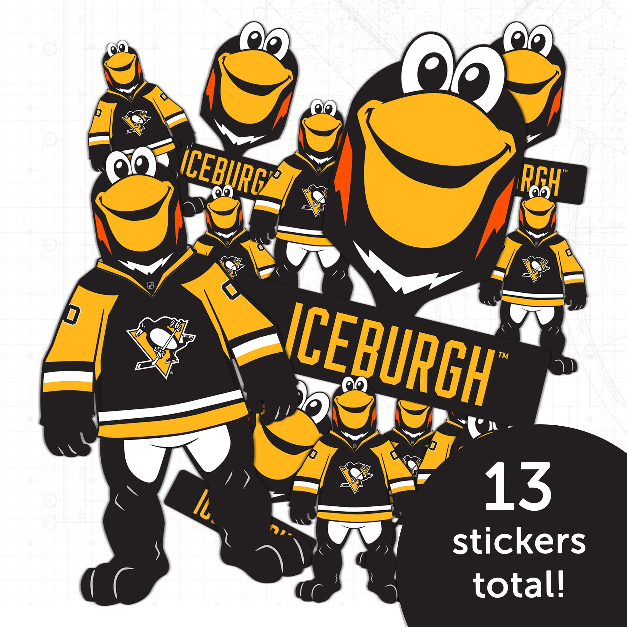 Amazon.com: Desert Cactus Pittsburgh Penguins Sticker Iceburg