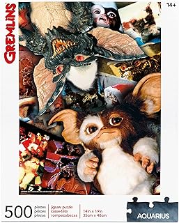AQUARIUS Gremlins Puzzle (500 Piece Jigsaw Puzzle) - Glare Free - Precision Fit - Officially Licensed Gremlins Merchandise & Collectibles - 14 x 19 Inches