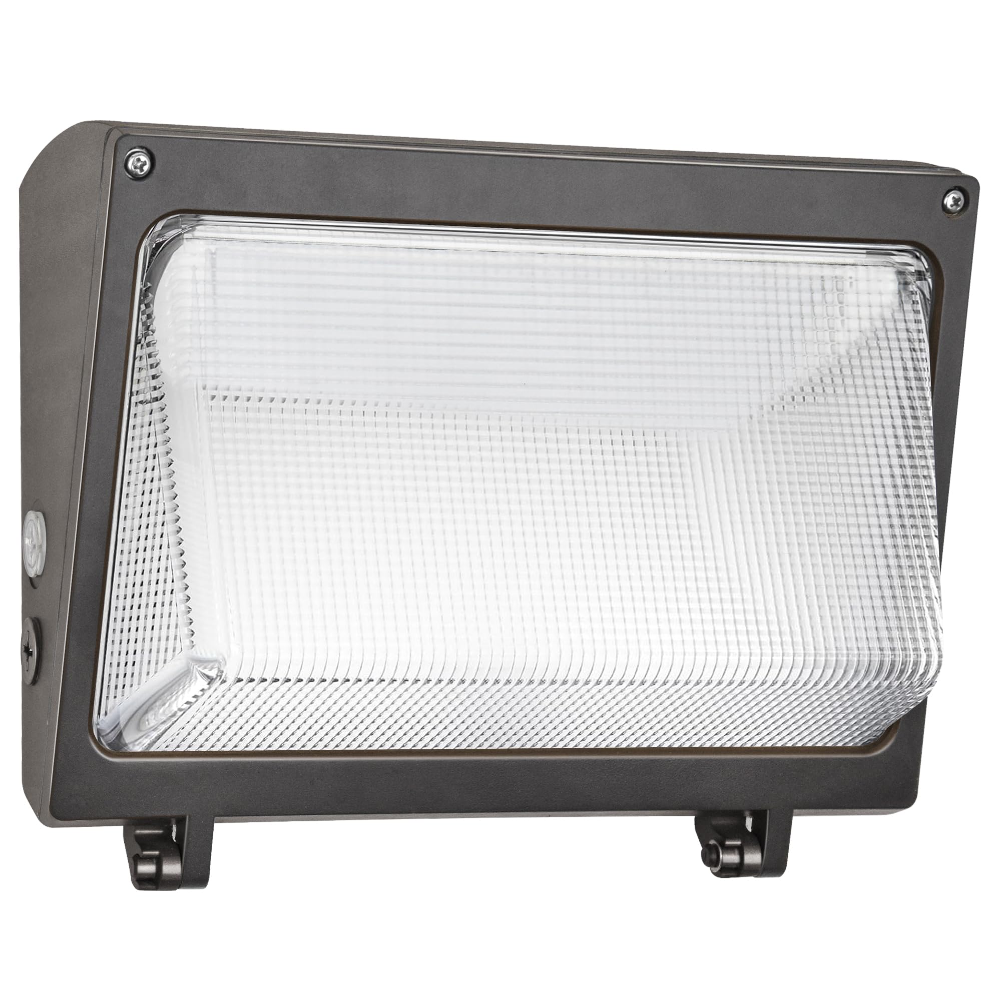 Hykolity 120W LED Wall Pack Light with Dusk-to-Dawn Sensor,15600lm 5000K Daylight Commercial Security Lighting,750W MH Equivalent, 100-277V, Waterproof LED Outdoor Wall Mount Light for Warehouses