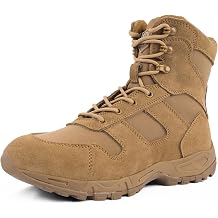 Tactical Military Combat Boots for Men Side Zipper