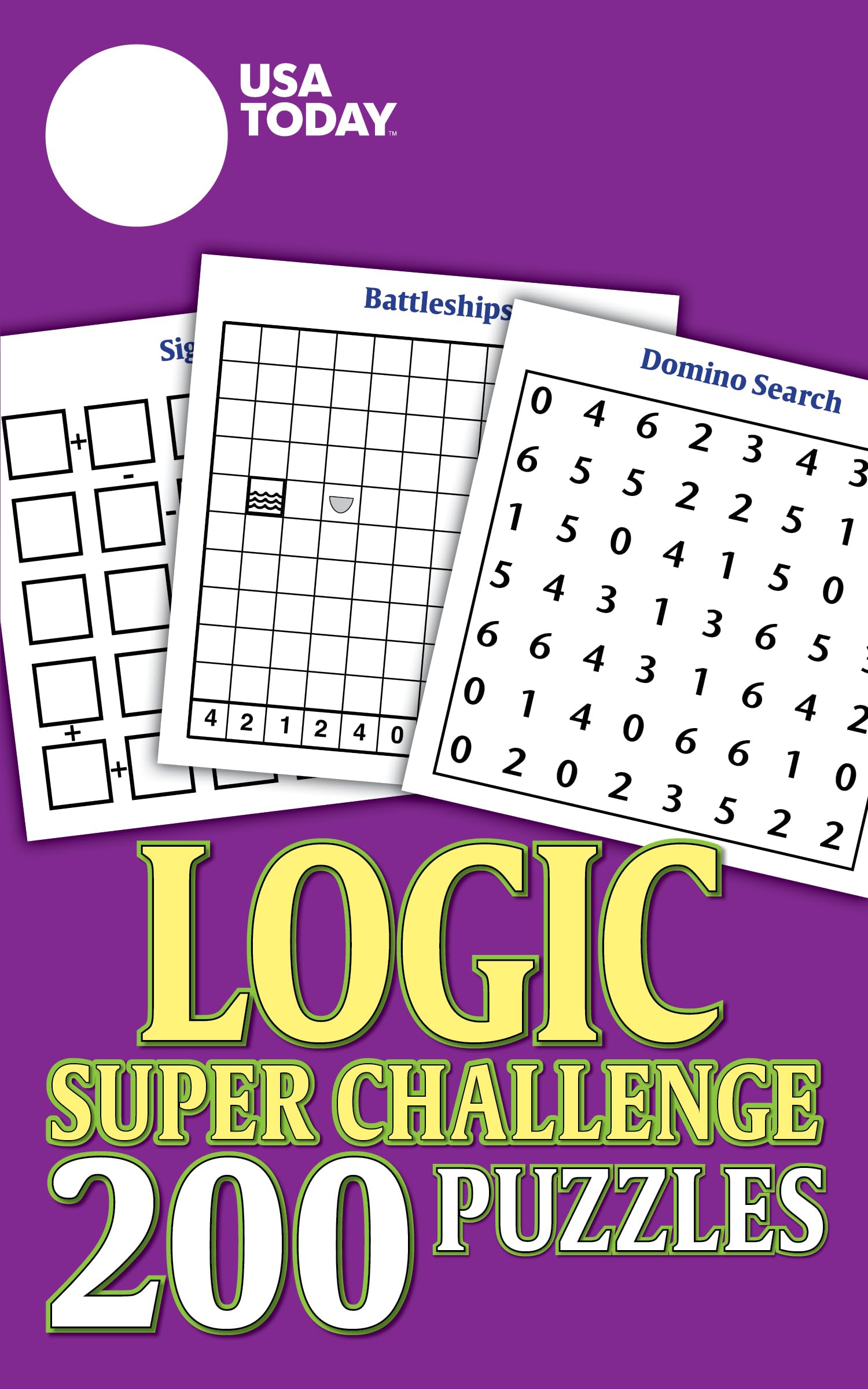 USA Today Logic Super Challenge: 200 Puzzles Paperback – 19 November 2019