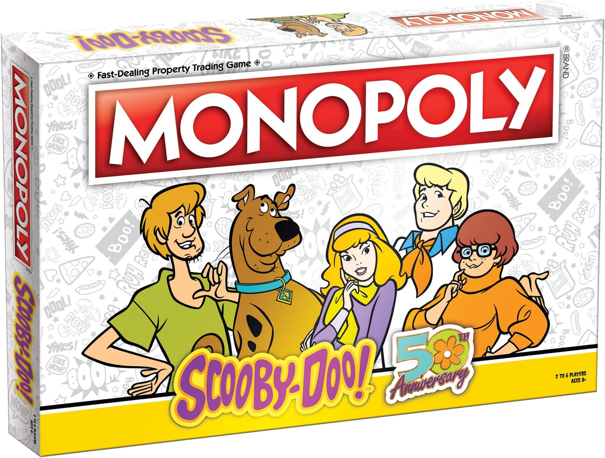 Monopoly Scooby-Doo! Board Game | Official Scooby-Doo! Merchandise Based on The Popular Scooby-Doo! Cartoon | Classic Monopoly Game Featuring Scooby-Doo! Characters