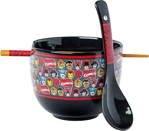 Miniatura 237 de Silver Buffalo - Cuenco con palillos para arroz, fideos o ramen, de cerámica, modelo Hogwarts Railways con escudo, de Harry Potter, apto