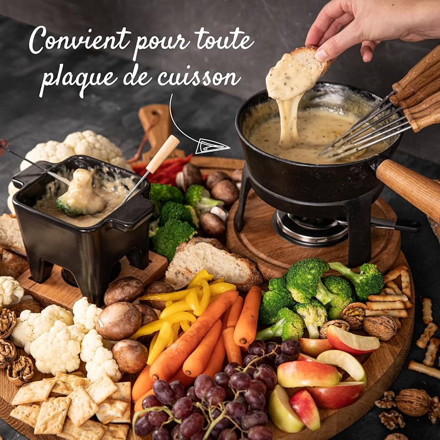 BOSKA ボスカ　チーズフォンデュ鍋　セット 楽天市場】ボスカ Boska チーズフォンデュ セット 鋳鉄製