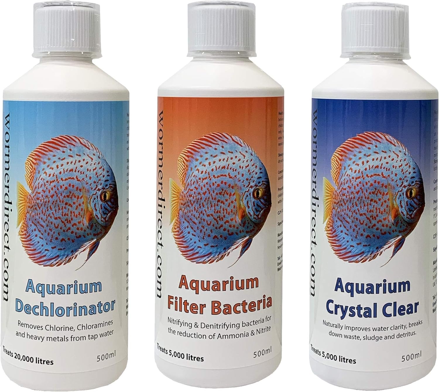 Aquarium & Tropical Fish Water Conditioner Dechlorinator Tap Safe