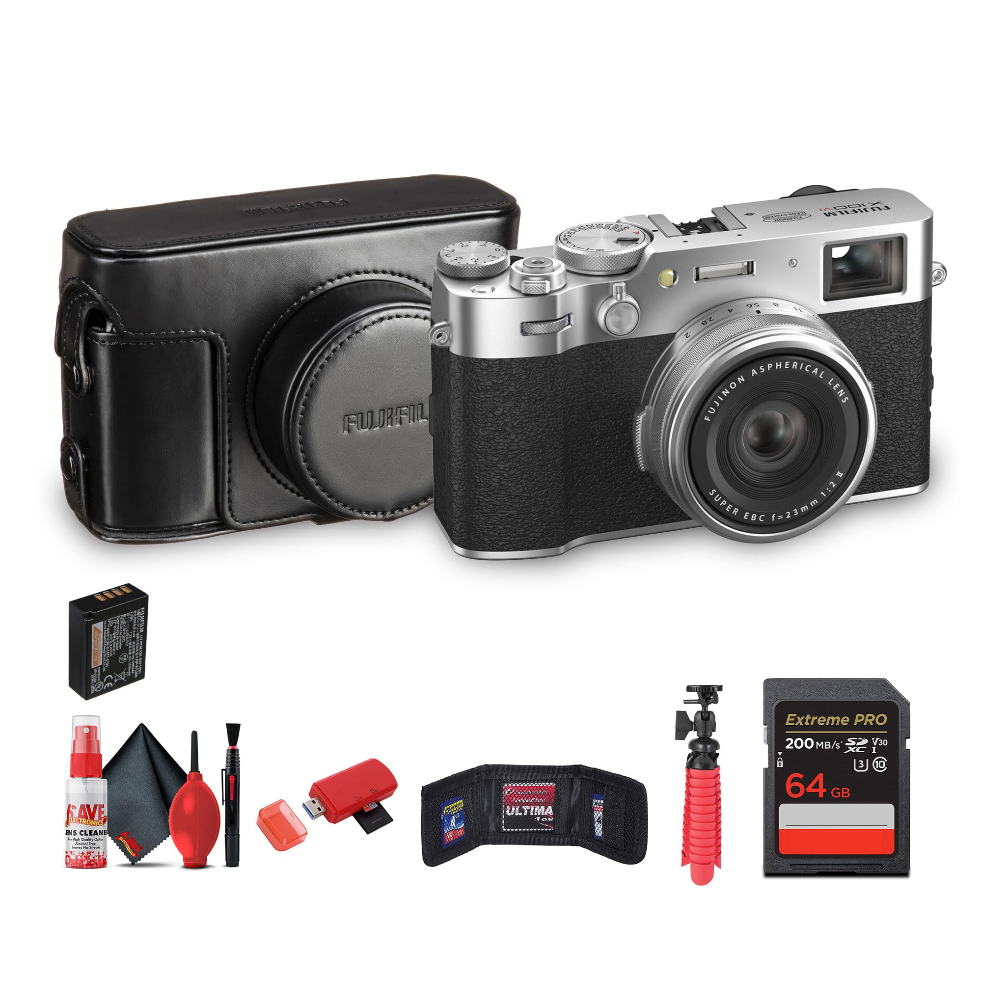 Amazon | FUJIFILM X100VI デジタルカメラ(シルバー) バンドル LC