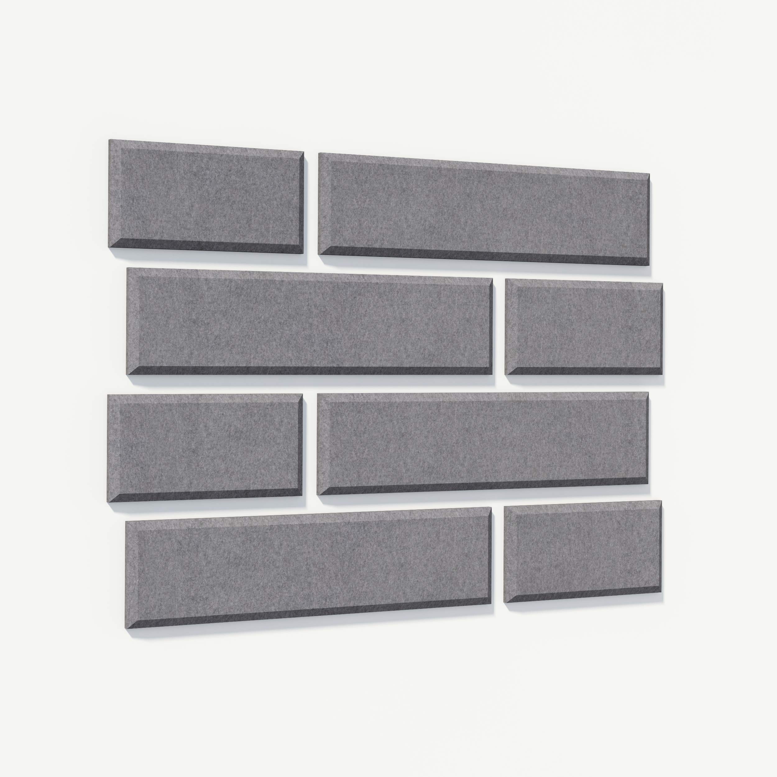 Buy VaRoom Acoustic Plank Panels, Sound Absorption Wall Tiles, Ash Grey