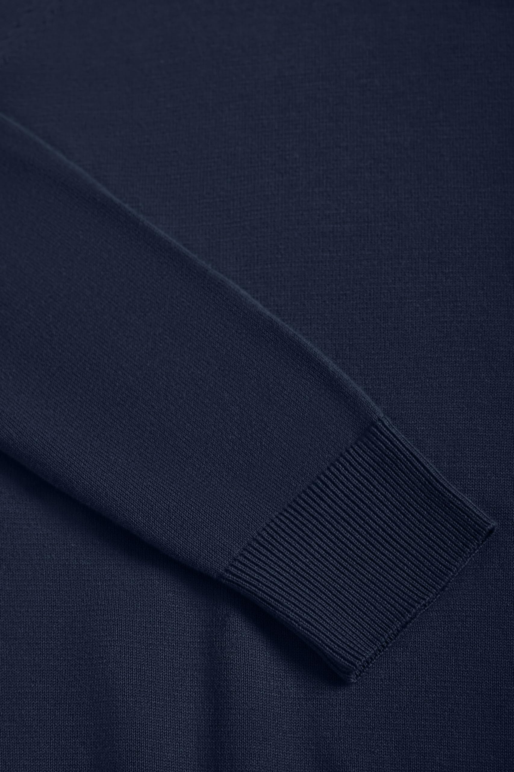 Polo Club Jersey Básico de Punto con Cuello Redondo Hombre - Suéter 100% Algodón con Logo Bordado