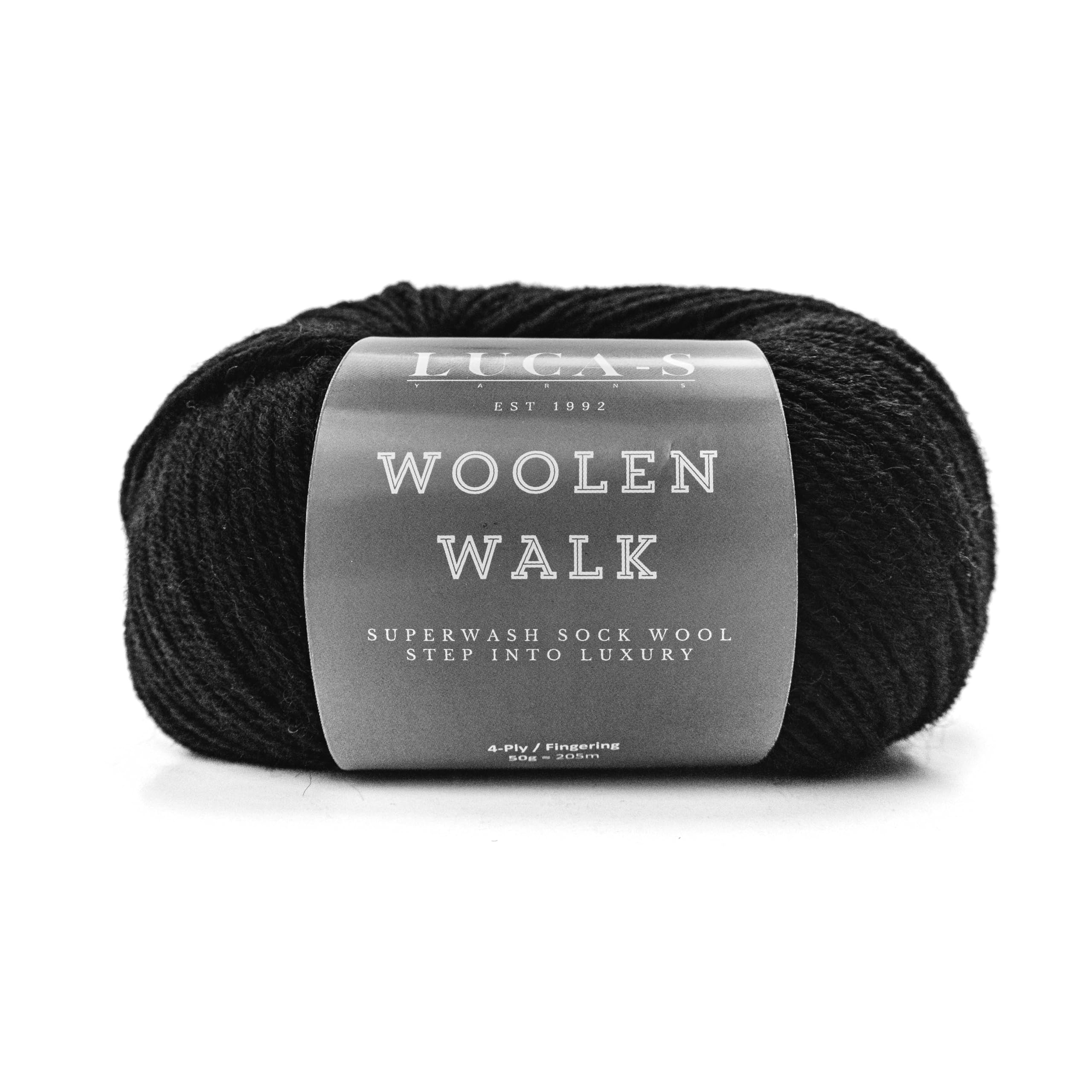 Superwash Sock Wool for Knitting, 4 Ply Sock Yarn from 75% Pure Wool - 25% Polymide, 50g Sock Hand Knitting Yarn — image 1