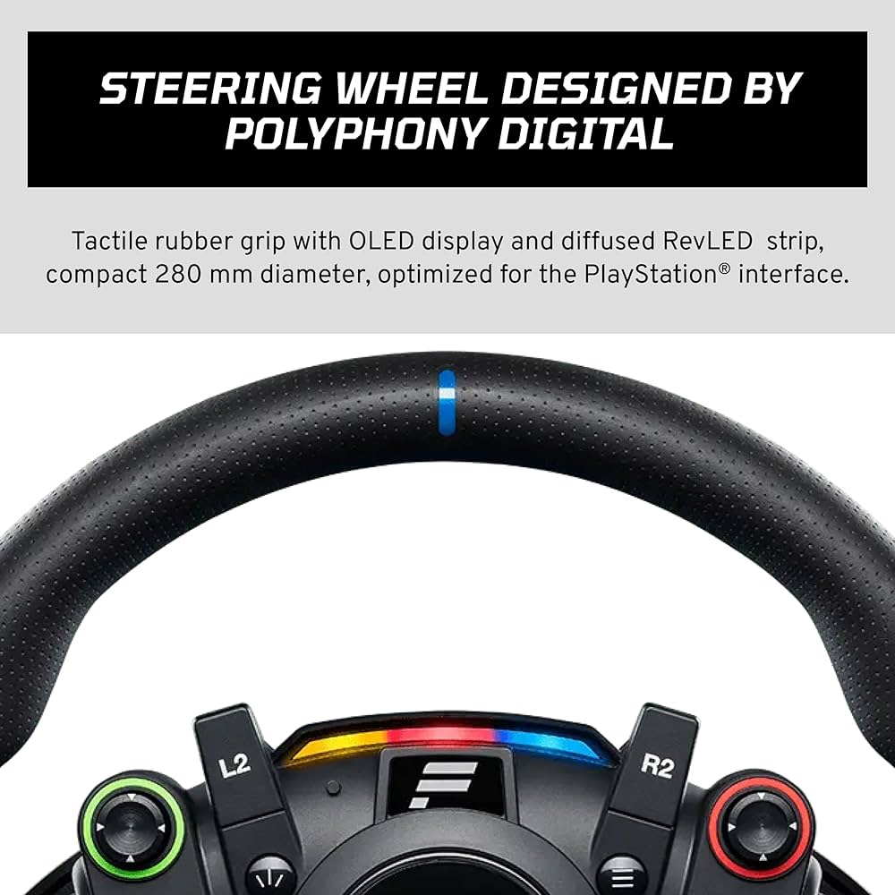 Fanatec Officially Licensed Gran Turismo DD Pro PlayStation Sim