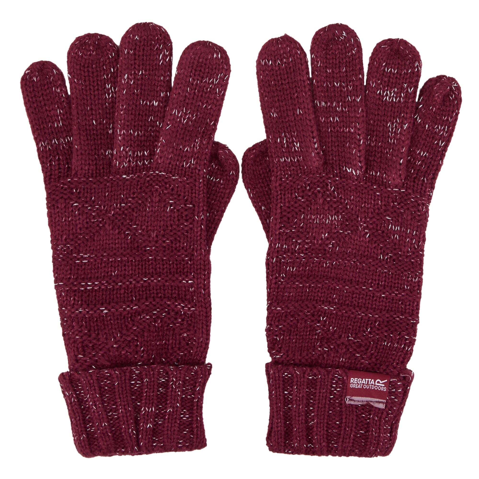 Regatta Women's Rumba Red / Multimix V Gloves (One Size) (Rumba Red)