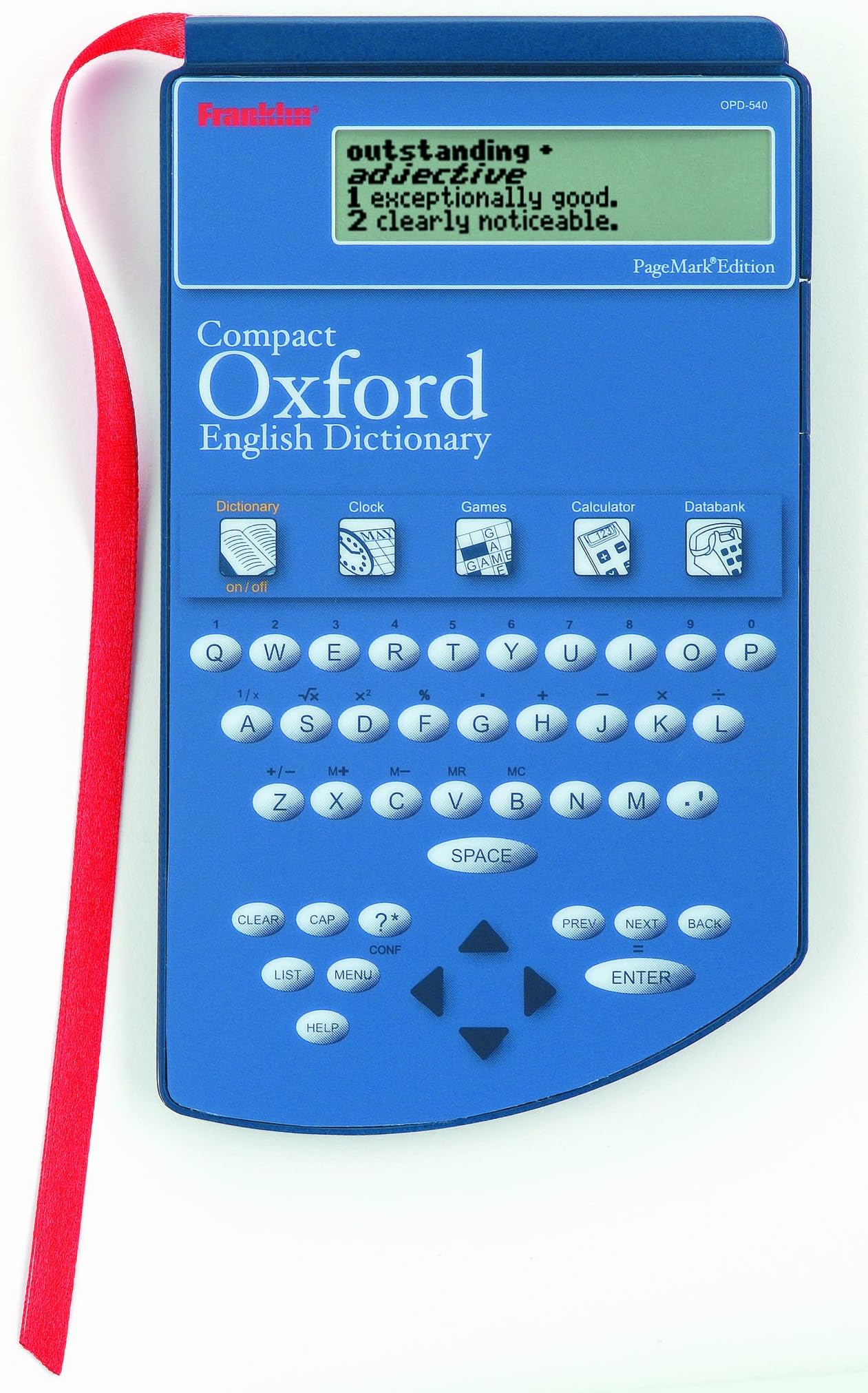 Franklin Compact Oxford English Dictionary Pagemark Edition