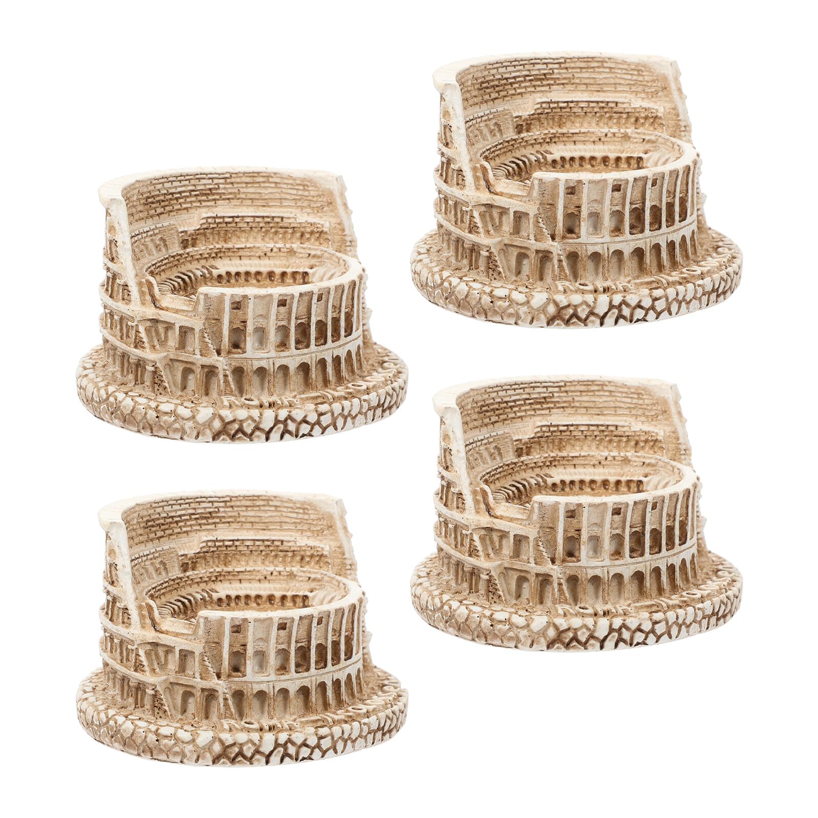 Décoration pour aquarium et reptiles lot de 4 ruines romaines Levemolo