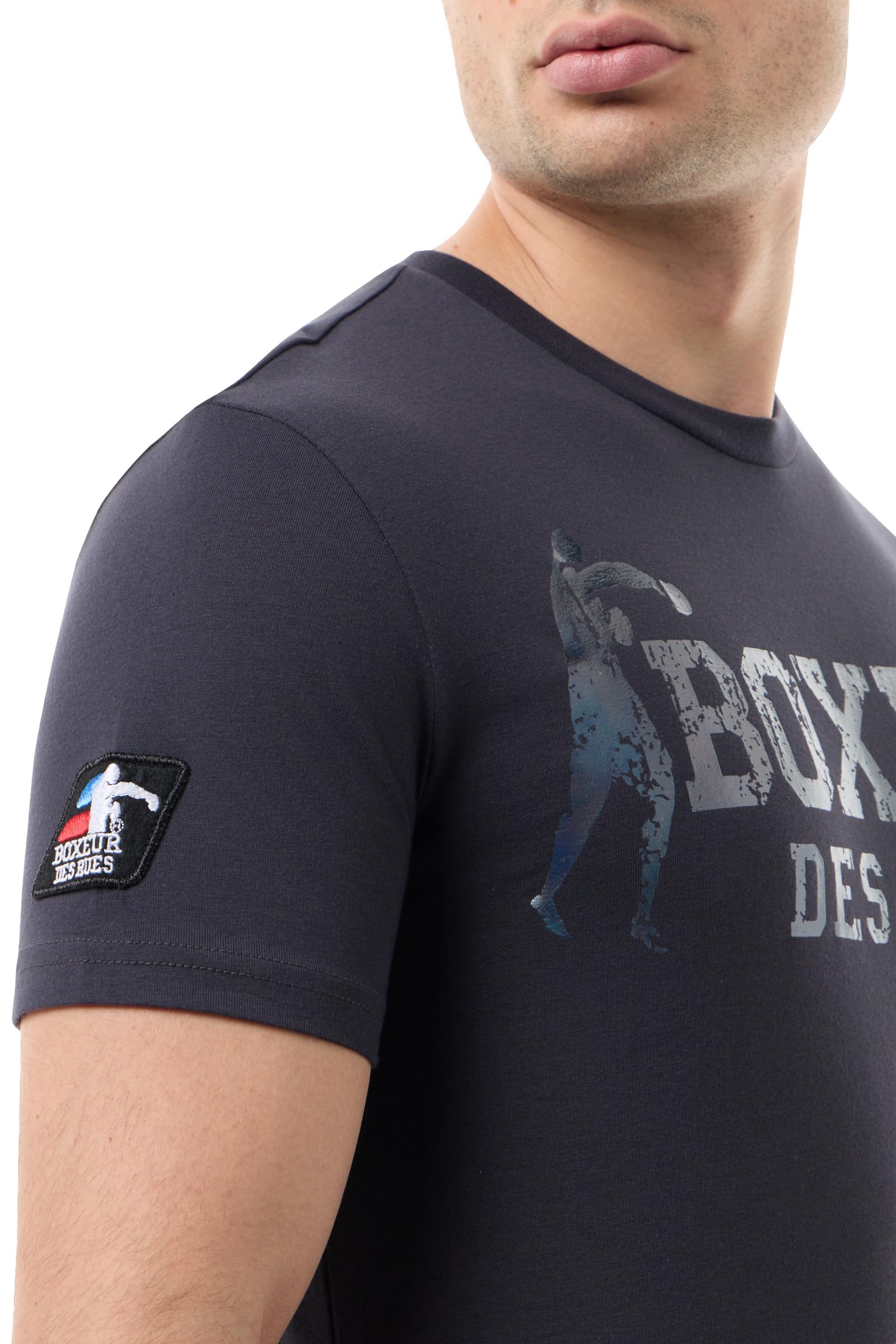 BOXEUR DES RUES Camiseta Iconica Antracita