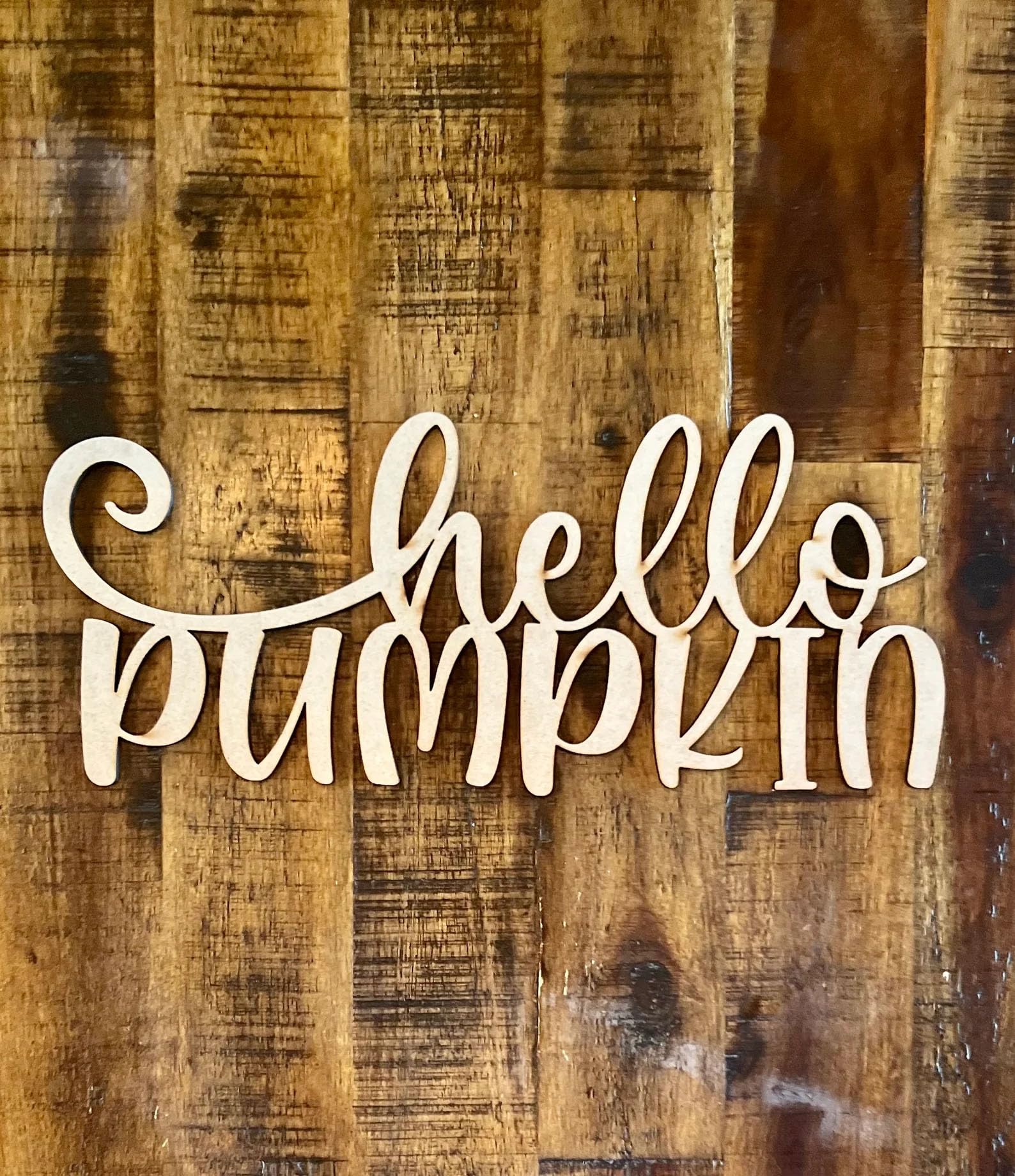 Hello Pumpkin Sign,Wooden Hello Pumpkin Door Hanger,Fall Door Wreath,Fall Door Hanger,Pumpkin Front Door Sign