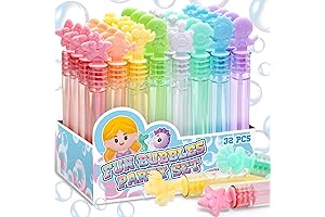 Magical 32 Pcs Mermaid Bubbles for Little Mermaid Parties