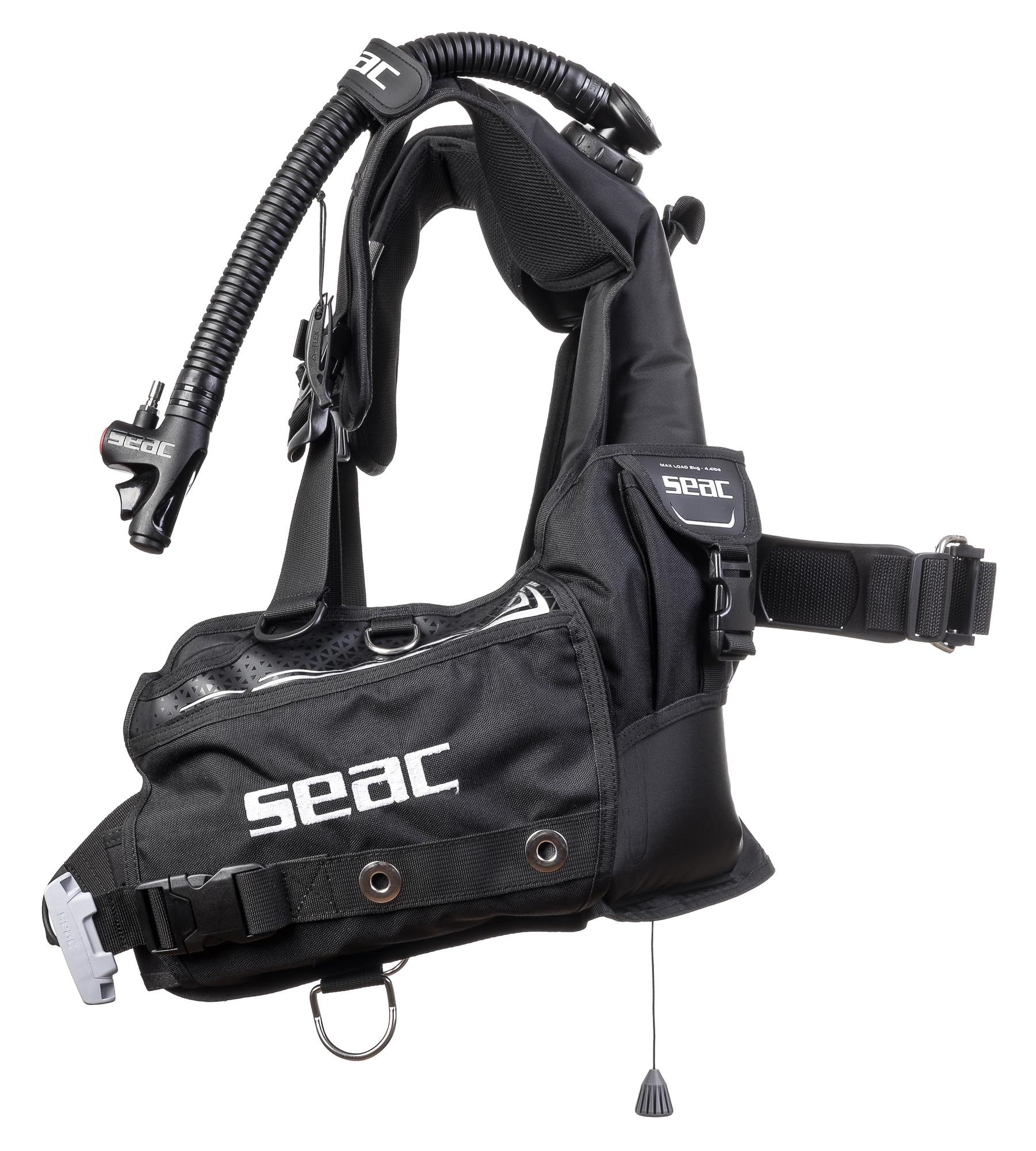 SEAC Equilibratore Type, BCD per Immersioni Ergonomico e Idrodinamico Unisex Adulto