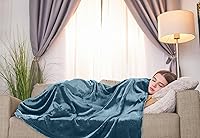 Vista 463 de Utopia Bedding - Manta de vellón de lujo, mullida, antiestática; manta de suave microfibra de 8.8 oz/yd² (300 g/m²) para cama; tamaño individual