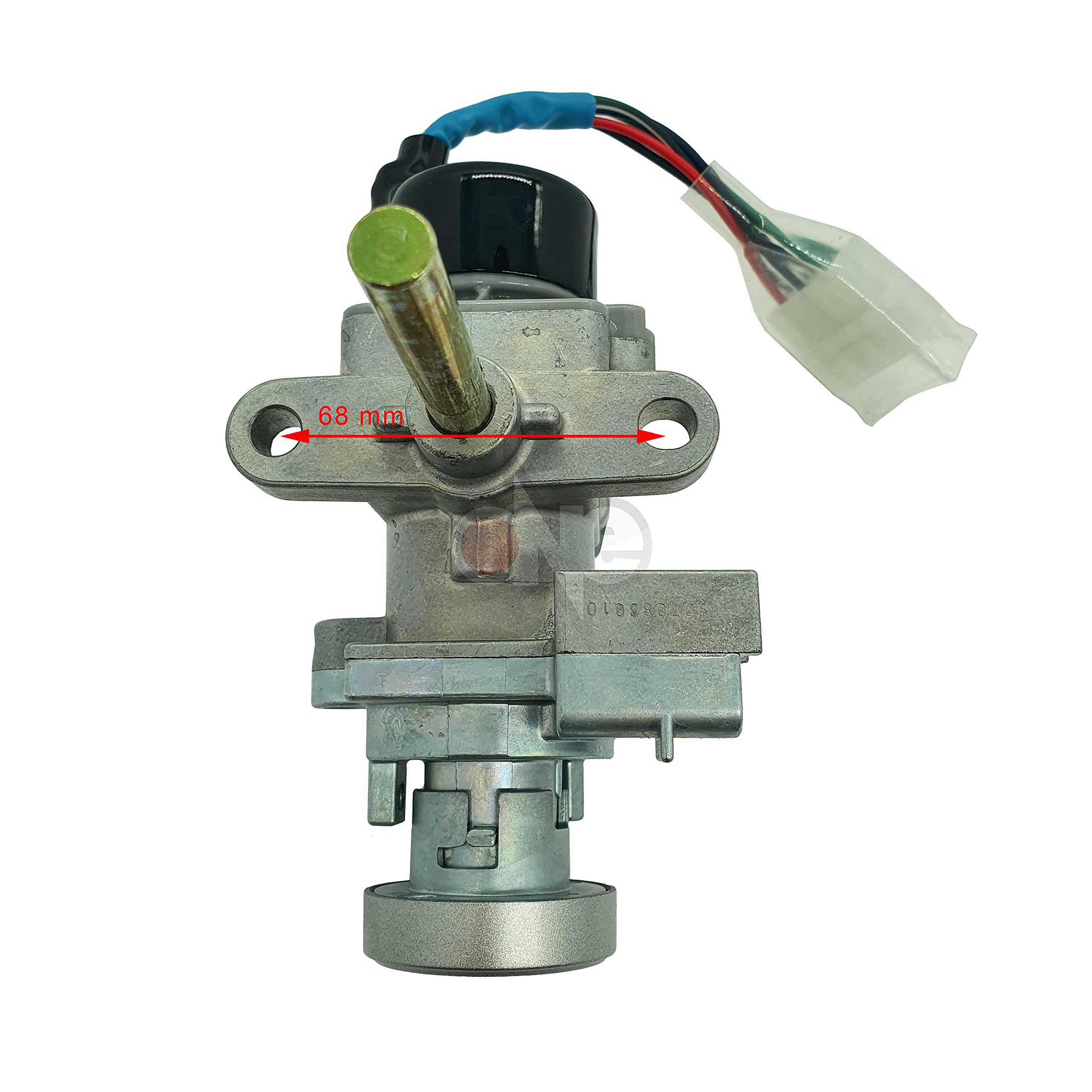 one by camamoto kit serrature completo blocchetto chiavi avviamento (cod 77208197 completo compatibile con kymco xciting 250-300-500 iniezione anno 2005-2006-2007-2008-2009 | rif. orig. 35010-LBA2-315-M1 00169146)