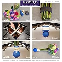 Vista 41 de KaBloom Prime Next Day Delivery - Colección para el Día de la Madre - Ramo de 12 rosas 12 rosas blancas. Regalo para cumpleaños, recuperarse