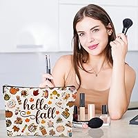 Vista 4 de Bolsa de maquillaje, Blanco, Otoño