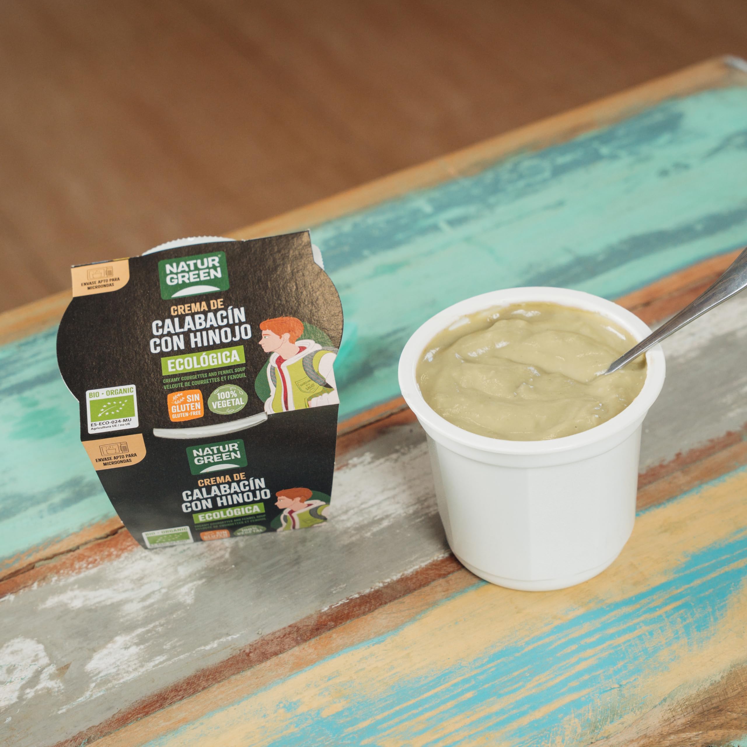 NaturGreen Crema de Calabacín e Hinojo pack 6