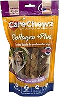 Vista 10 de Pet Factory CareChewz - Golosinas masticables de colágeno + Plus de 9 pulgadas Rovers para perros, sabor a pollo, 3 unidades/1 paquete