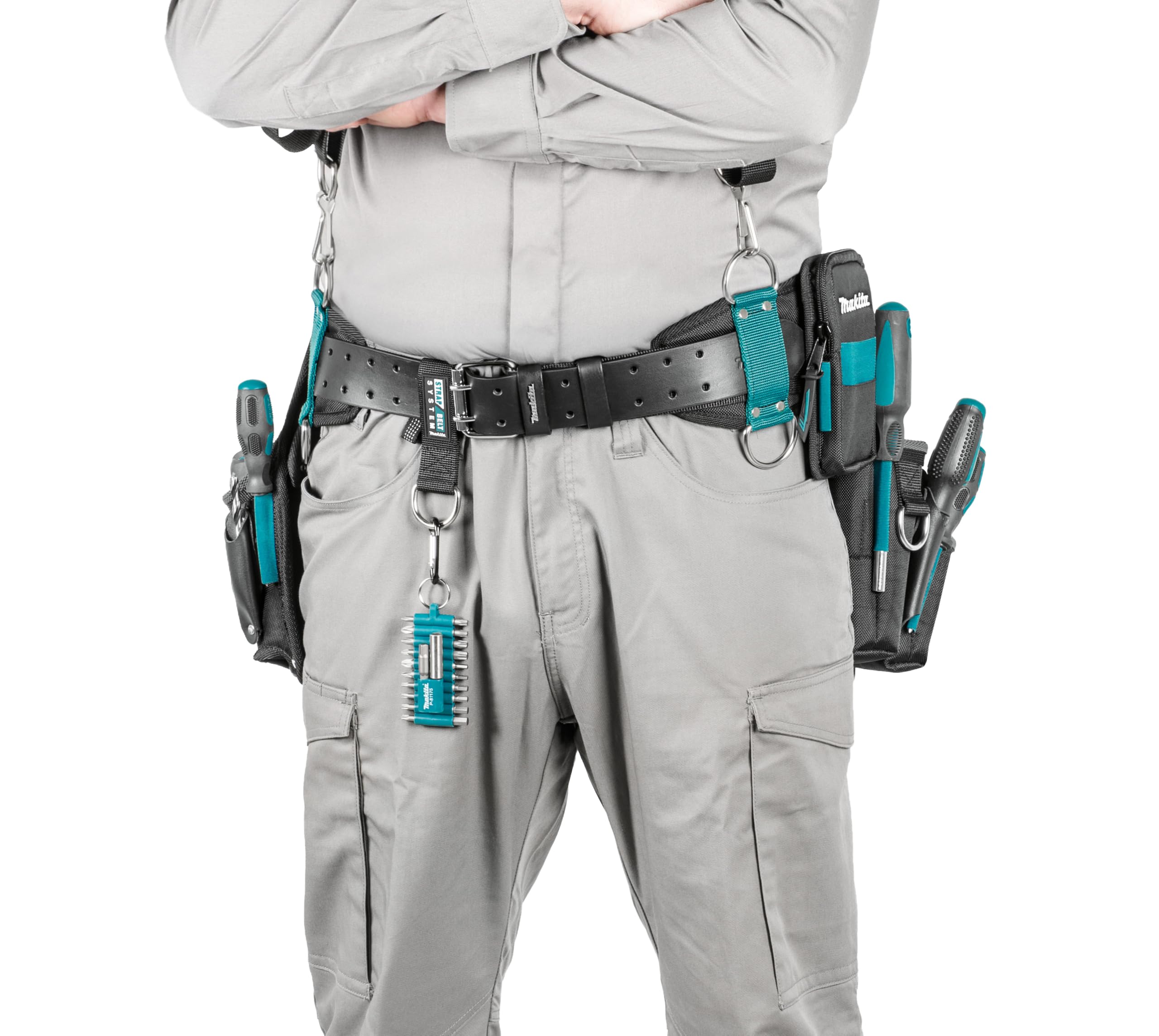 Makita E-15235 Ultimate - Set di cinture per attrezzi pesanti