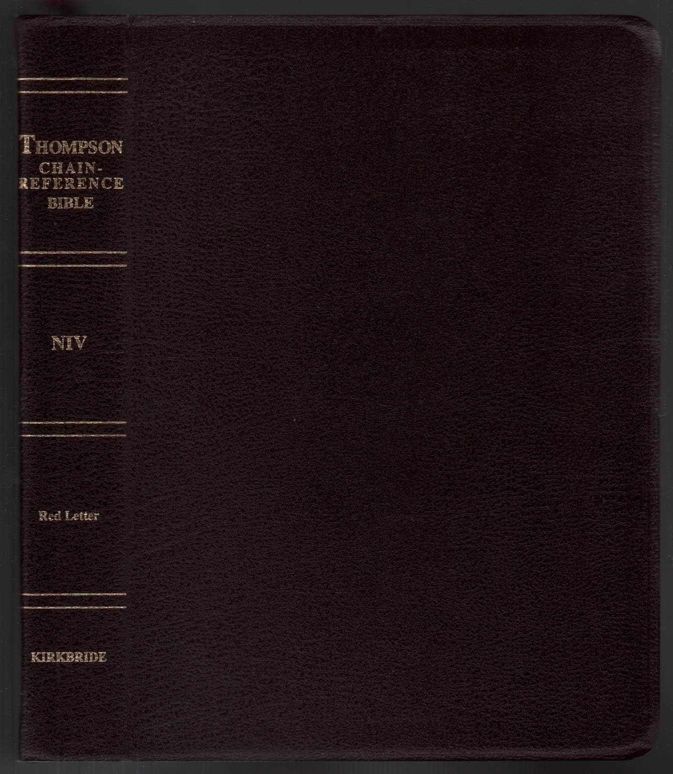 Thompson-Chain Reference Bible-KJV Bonded Leather – October 1, 2004