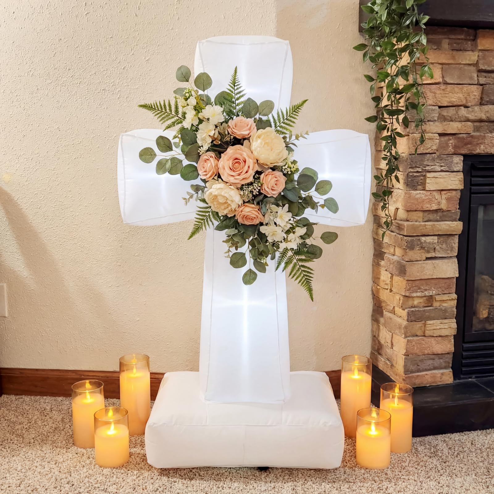 Photo 1 of Crowye 4 ft Religious Cross Inflatable