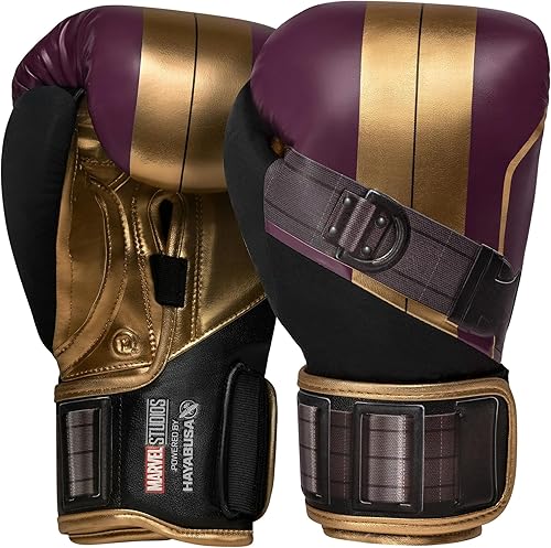 Miniatura 10 de Hayabusa Marvel Hero Elite - Guantes de boxeo para hombres y mujeres deadpool,Hulk,Wolverine,Batroc,Pantera negra,Viuda negra,Captain