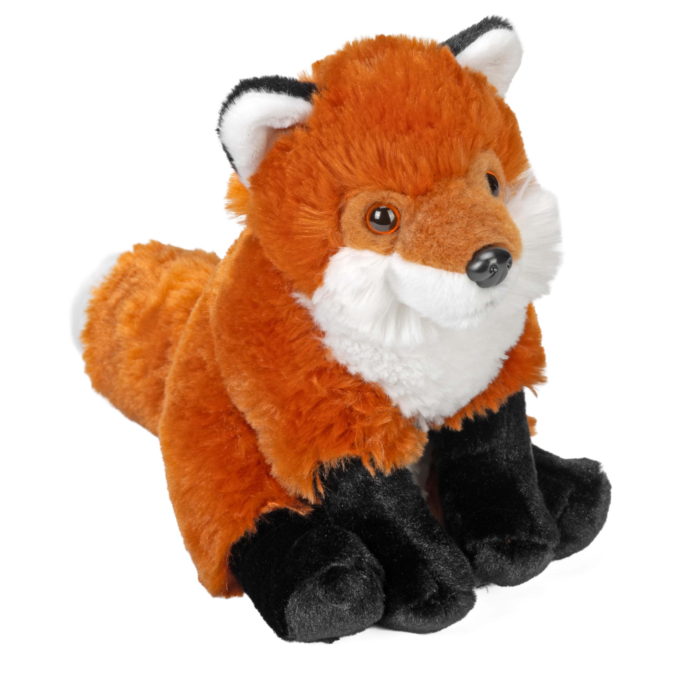 Wild Republic Red Fox Plush Soft Toy, Cuddlekins Cuddly Toys, gifts for Kids 30 cm