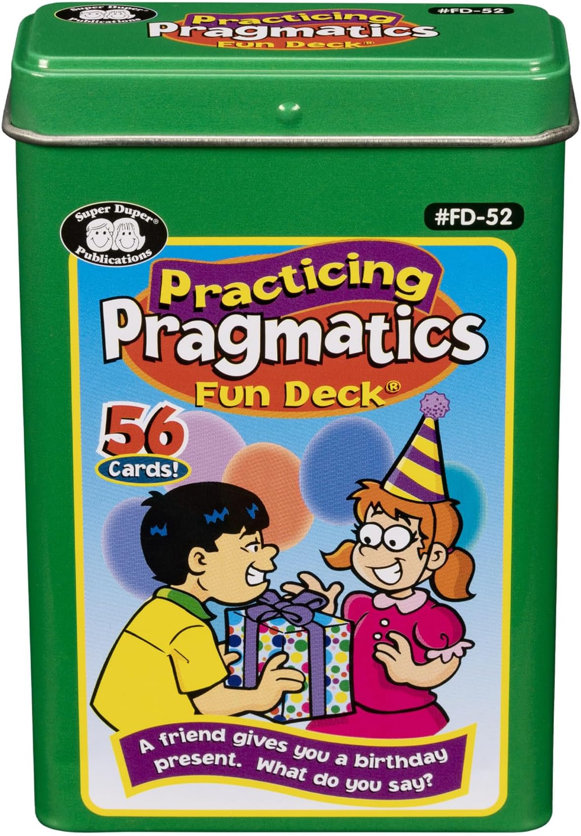 Super DuperÂ Publications Practicing Pragmatics Fun Deck Flash Cards