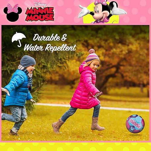 Miniatura 4 de Capelli Sport Disney Minnie Mouse - Balón de fútbol para niños, tallas 3, 5, fútbol con licencia oficial para niños y niñas, jóvenes jugadores de