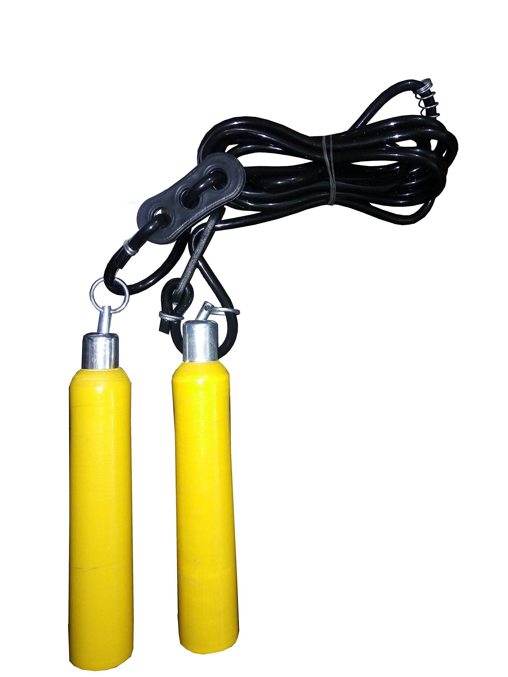 Simran Sports Wooden Black Rope Skipping Rope (A26)-image-10
