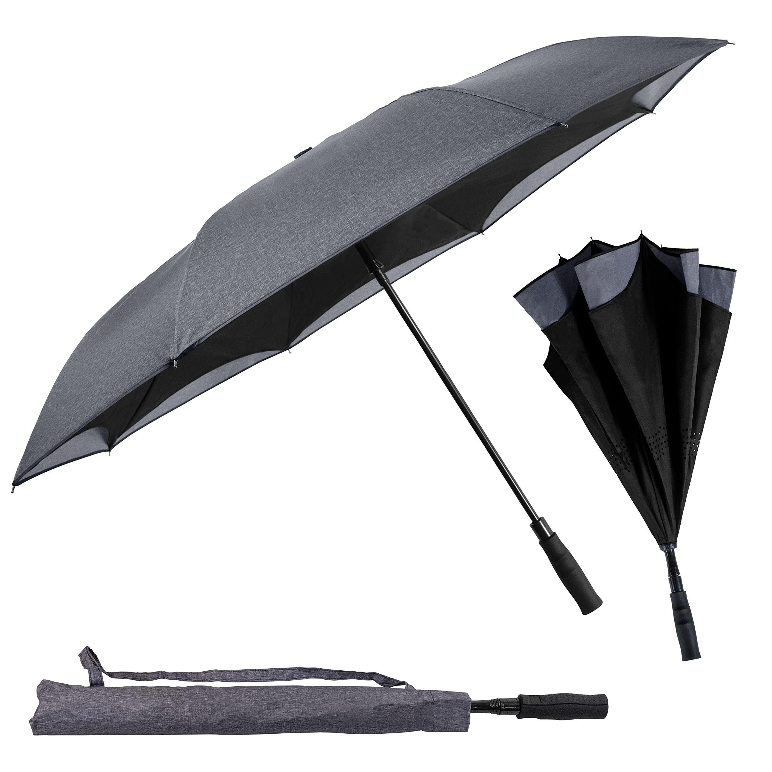 STROMBERGBRAND UMBRELLASThe Heather Inversa Inverted Umbrella