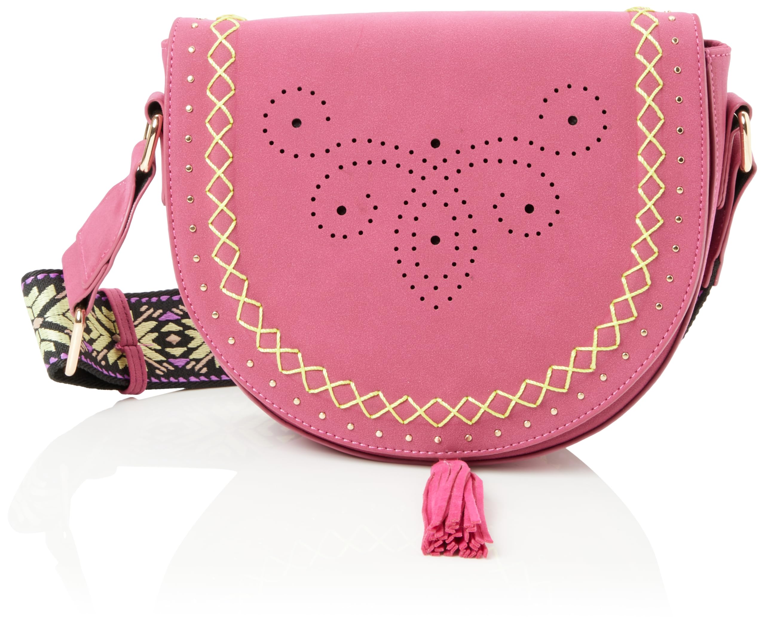 nascita Women's Shoulder Bag, Fuchsia, One Size
