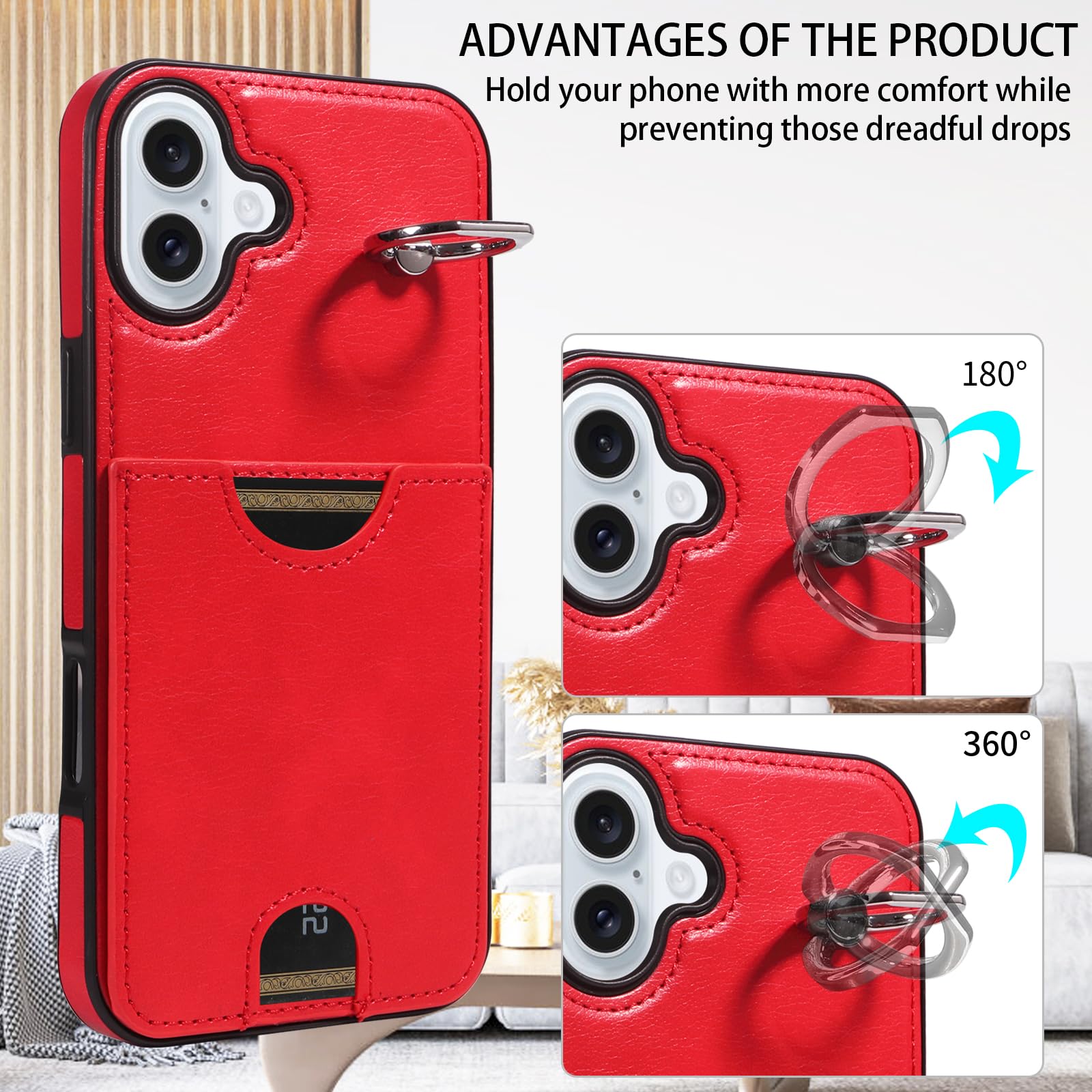 Dcjlbo Cover per Samsung Galaxy A26 5G Custodia Cover in Pelle Portafoglio a Libro con Pellicola Vetro Temperato Porta Carte Cover Flip Case Antiurto Custodia per Samsung A26 5G-Grigio
