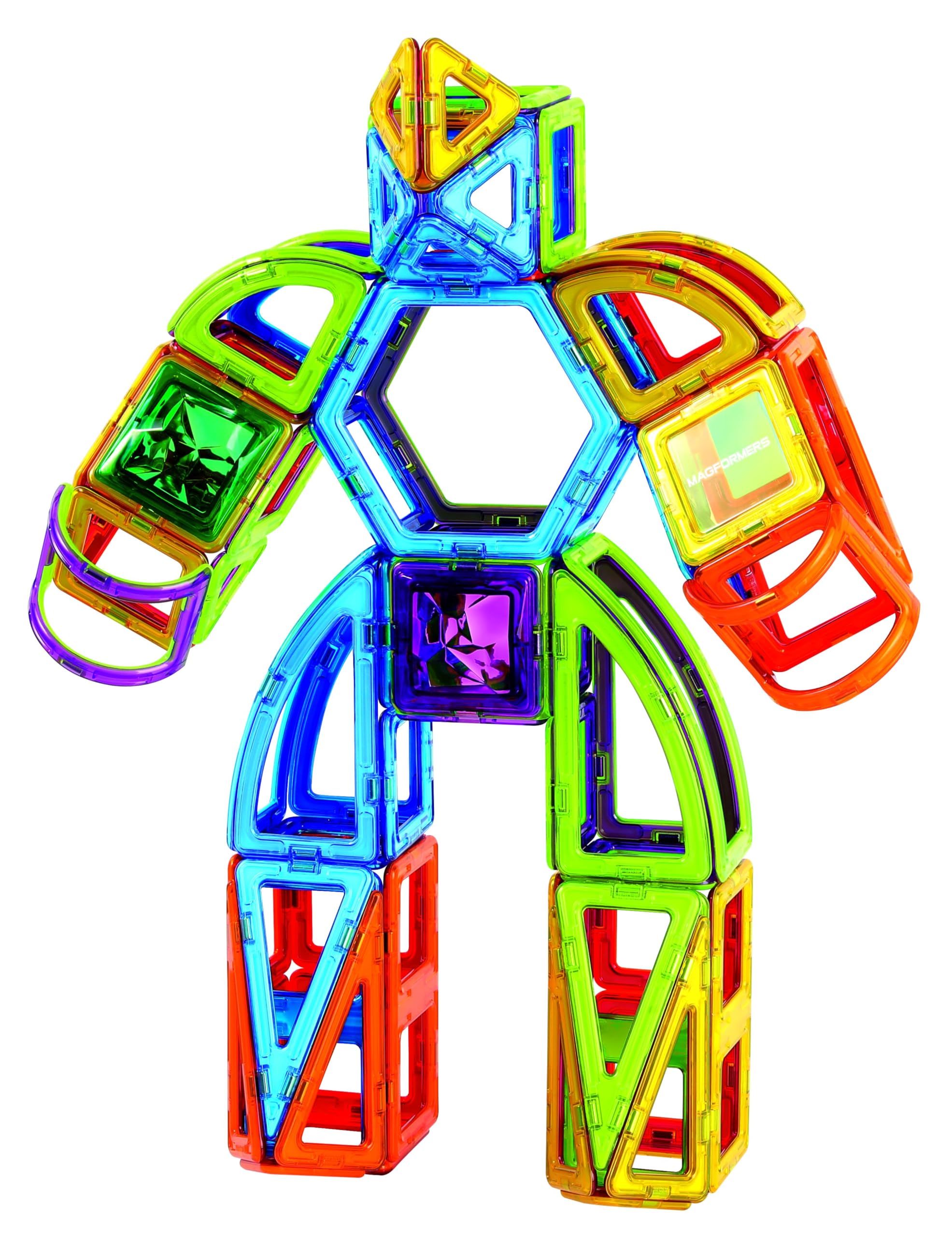 MAGFORMERS Master Craft Set, 279-15 Magnetbausteine Konstruktionsspielzeug 162 Teile, bunt, 3-99 Jahre