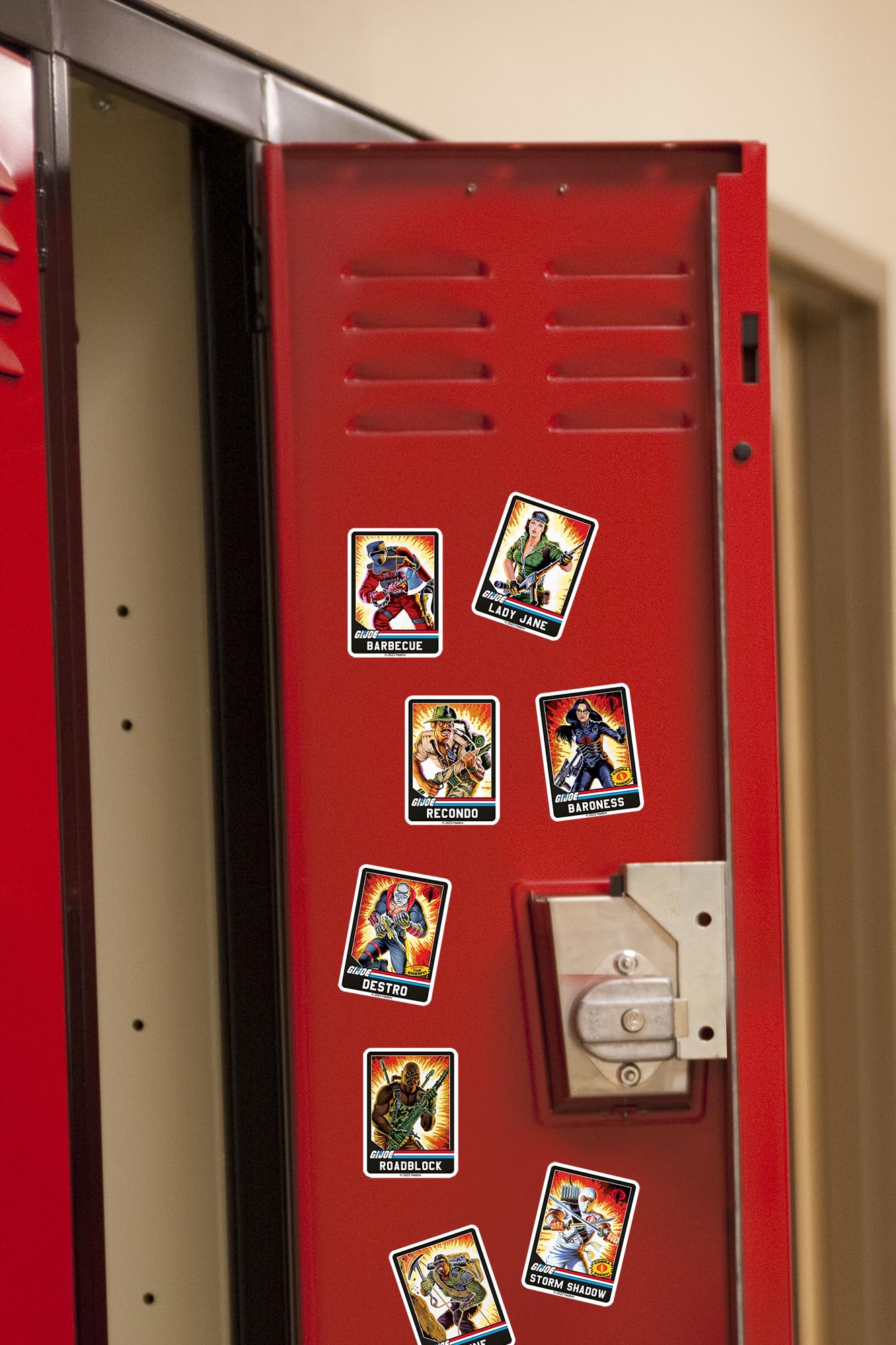 Amazon.com: G.I. Joe Retro Card 50ct Vinyl Large Deluxe Stickers