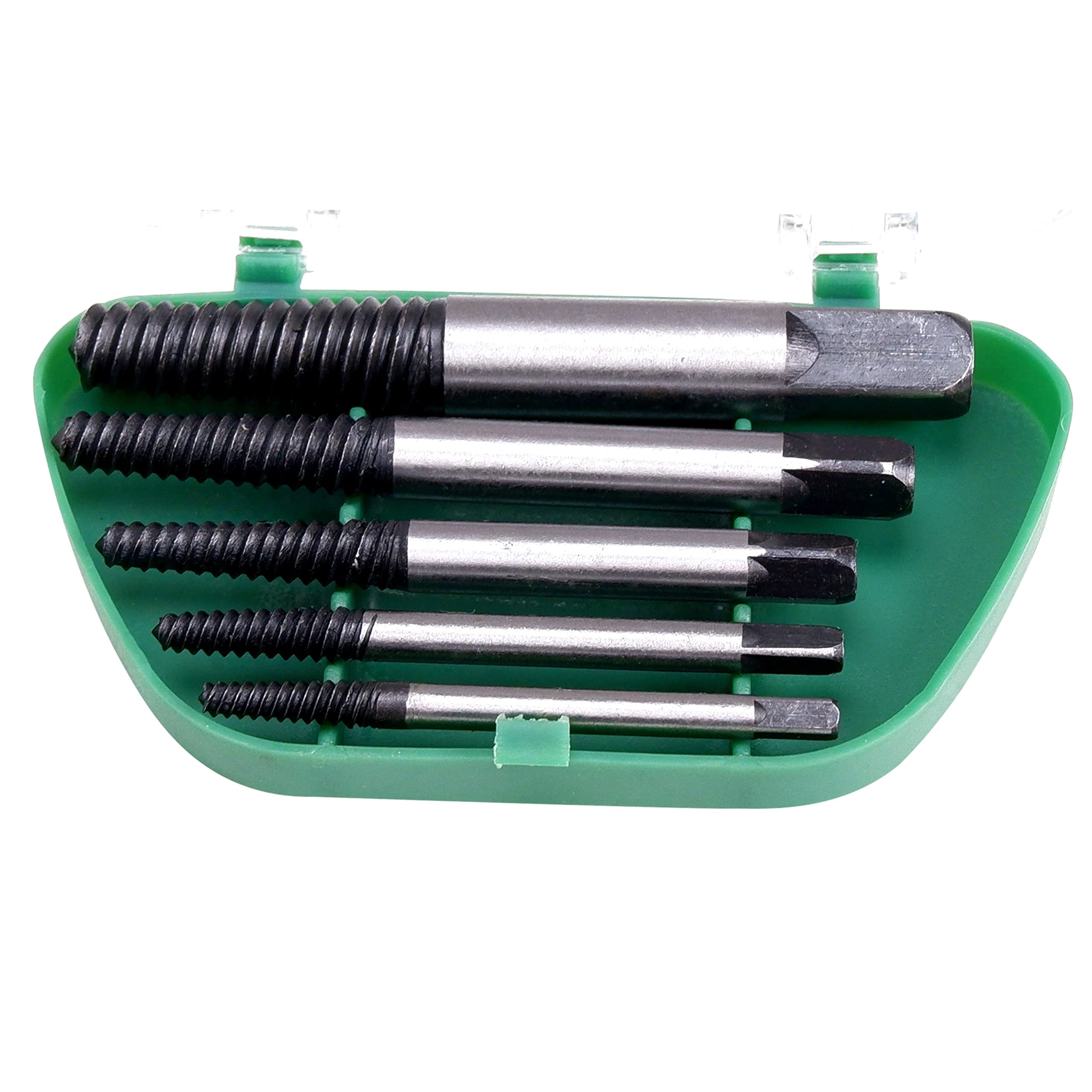 Homdum Damaged Screw Extractor Remover Tools Kit for Stripped Screw and broken bolt Removers Set of 5 Pcs Screwdriver Bit Set 1