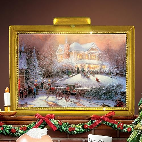 Miniatura 3 de Thomas Kinkade El verdadero significado de la pieza central de mesa navideña